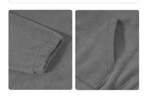 Sudaderas con capucha Hombres Polar Fleece 300GSM 100% Poliéster Fleece Custom Blank Oversized Polar Fleece Hoodies - Product Image 4