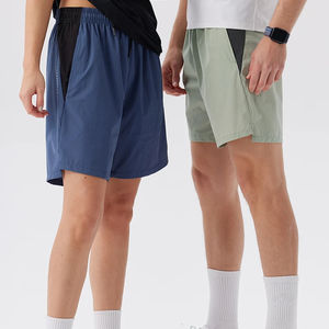 กางเกงขาสั้นวิ่งโพลีเอสเตอร์สำหรับผู้ชายมีกระเป๋ามีซิปกางเกงออกกำลังกายฟิตเนสสำหรับฝึกซ้อมกีฬาเทนนิสบาสเก็ตบอลฟุตบอล - Product Image 2