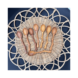 Cuillère en bois artisanale pour ramen, matériau : bois de frêne ; usage : vaisselle de restaurant asiatique ; origine : Vietnam, direct - Product Image 4