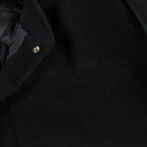 High Quality Wool Body Genuine Leather Sleeves Letterman <b>Bomber</b> <b>Jacket</b> <b>Varsity</b> <b>Jackets</b> for Men and <b>Women</b> - Product Image 3