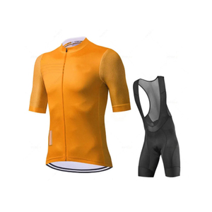 Ensemble de maillots de cyclisme OEM à impression personnalisée de qualité supérieure Kit de cyclisme respirant sans couture porter un uniforme de cyclisme de vélo de route - Product Image 1