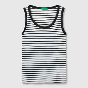 Camiseta sin mangas para mujer, top sin costuras de secado rápido, cuello redondo, alta calidad, sin mangas - Product Image 5