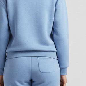 Conjunto de Pantalones Deportivos y Sudadera Holgada de Moda con Bolsillos, Traje Deportivo Extra Grande para Mujer - Product Image 6