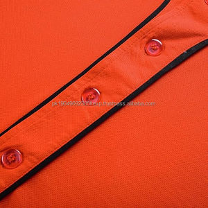 Your Own Design Best selling Button Baseball Jersey <b>Men</b> Breathable Polyester Uniform Embroidery <b>Print</b> Blank Softball Jersey Sale - Product Image 3