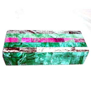 Venta de fábrica, resina multicolor, diseño Floral, madera y resina, regalo hecho a mano, tipo joyero, embalaje de joyería - Product Image 1