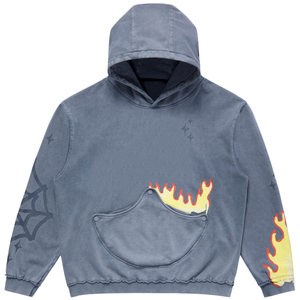 Sudadera con Capucha de Diseño Personalizado para Hombre, Invierno, Gruesa, Estampado Digital, 100% Algodón, Corte Holgado, Ropa Casual - Product Image 5