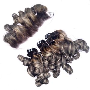 ช่อผมดิบที่มีคุณภาพสูงเพื่อทำเป็นช่อผมหยิกที่มีหน้าผากและมัดเพื่อทำวิกผม - Product Image 1