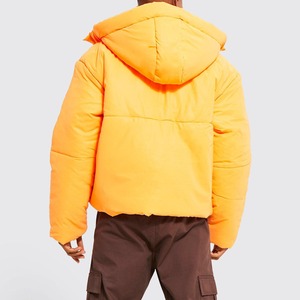 2025 nuevas chaquetas acolchadas de invierno personalizadas para hombres, chaqueta de invierno con burbujas, chaqueta de invierno amarilla brillante deportiva de lujo gruesa - Product Image 5