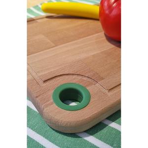 Tabla de Cortar de Madera BE-KCT0055-Y - 22*33 cm Verde - VERDE - Product Image 3