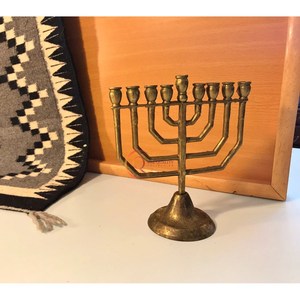 เชิงเทียนทองเหลืองที่ไม่เหมือนใครโต๊ะทำด้วยมือตกแต่งบ้านและงานแต่งงาน - Product Image 2