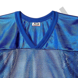 Camiseta de Fútbol Americano Unisex Personalizada de Primera Calidad Fabricada en Fábrica Sibrin, Camiseta de Fútbol Americano Juvenil con Malla de Ventana - Product Image 2