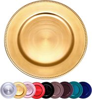 Assiette jetable en fer forgé artisanale avec logo personnalisé pour cadeaux d'affaires et réceptions à domicile