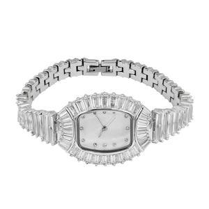 Reloj de Pulsera de Lujo para Mujer YD1001 con Logotipo Personalizado, Reloj de Joyería con Diamantes de Circonio para Mujer - Product Image 2