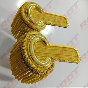 Hombreras de Primera Calidad, Bordadas con Encaje, para Uniformes Ceremoniales y Tácticos, Personalizadas, Hechas en Pakistán - Product Image 4
