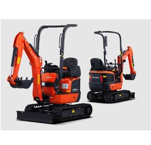 Mini-excavatrice Kubota KX008 durable, 0,8 tonne, micro-pelle compacte, matériel de terrassement pour projets d'aménagement paysager - Product Image 2