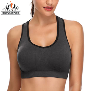 Sujetador deportivo sin costuras para mujer, sostén para entrenamiento, gimnasio, Fitness, profesional, FM, LOGAN - Product Image 2