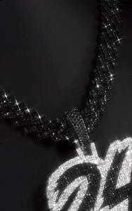 Colgante personalizado con número estilo Iced Out, plata de ley 925, estilo hip hop con diamante moissanita, colgante de lujo brillante. - Product Image 6