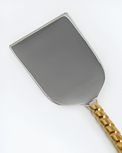 Juego de cuchillos de queso con mango dorado de acero inoxidable de alta calidad para restaurante, fiesta, hogar al mejor precio - Product Image 2