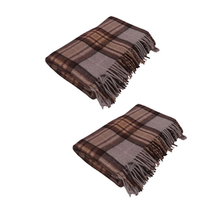 ผ้าห่มสจ๊วตเนื้อนุ่มดีไซน์ไม่ซ้ำใครจากผู้ผลิตอินเดีย - Product Image 1