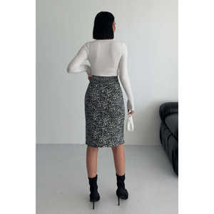 Falda Midi de Mezclilla Tipo Lápiz - Product Image 5