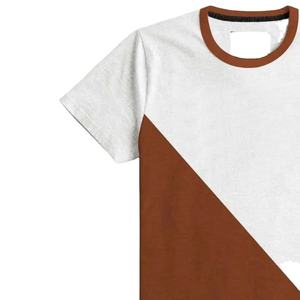 Wholesale Custom Logo Print Knitted Formal <b>Men</b> T-<b>Shirt</b> OEM ODM 60 GSM Acid Wash <b>Silk</b> Screen Printed Eco-Friendly Regular Fit - Product Image 3