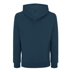 Sweat à capuche d'hiver coupe ample en molleton 100 % coton, écologique, coupe-vent, haute qualité, pour homme, avec logo imprimé sur le devant - Product Image 2