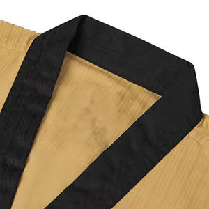 Combinaisons de karaté en coton unisexe en gros, uniformes de taekwondo de haute qualité pour hommes et femmes, logo personnalisé, vêtements d'arts martiaux - Product Image 4