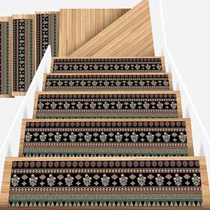 Tapis imprimé à motif Navajo, design ethnique Kilim, tapis d'escalier moderne, lavable en machine, Goblen - Product Image 3