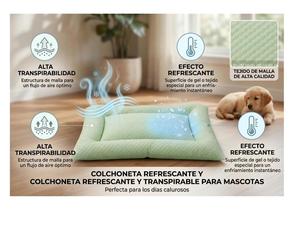 Coperta Rinfrescante in Seta Ghiacciata Yommy per Animali Domestici: Tappetino Rinfrescante Morbido, Traspirante e Antiscivolo Lavabile per Cani e Gatti - Product Image 4