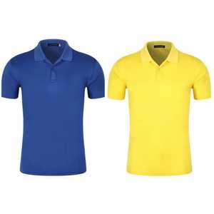 Polos de algodón de alta calidad para hombre, camiseta informal de manga corta con cuello a un precio asequible - Product Image 3