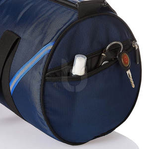 Bolsa de gimnasio de lona de nailon grande personalizada de alta calidad con cierre de cremallera de estilo deportivo Recién llegado Cantidad mínima de pedido baja - Product Image 5