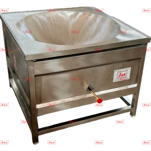 Máquina para freír cacahuetes a gas con componente de motor central - Product Image 1