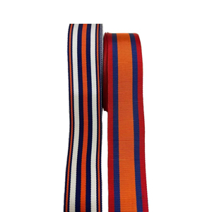 ริบบิ้นประดับเหรียญหลายสีแบบพรีเมี่ยมริบบิ้นที่คาดศีรษะเทคนิคสไตล์ใบหน้าสีทึบ - Product Image 3