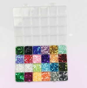 Cá quy mô <span class=keywords><strong>Sequins</strong></span> quần áo phụ kiện đám cưới váy khiêu vũ quần áo thêu túi DIY hạt vật liệu - Product Image 4