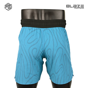 Fabricante al por mayor High Street MMA Shorts Diseño de logotipo personalizado para hombres Mujeres Patrón ecológico Decoración Servicio OEM - Product Image 4