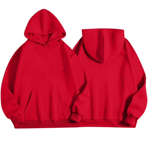 Nuevas sudaderas con capucha de primavera ecológicas sólidas de algodón 100% de gran tamaño para hombres Opciones personalizables Precio de fábrica al por mayor - Product Image 2