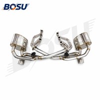 Collecteur d'échappement 4-into-1 en acier inoxydable SUS304, soudé TIG, longueurs égales, pour Porsche 911 993 Carrera 3.6L M64 (1994-1998)