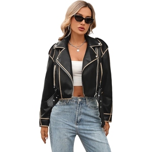 Premium Women Motorcycle Jacket Made From Genuine Sheep Leather Stylish Biker Riding Wear - Product Image 6