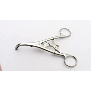 Forceps Dilatateur Trachéal Laborde 3 Lames Acier Inoxydable Manuel Qualité Premium Instruments Chirurgicaux ORL - Product Image 1
