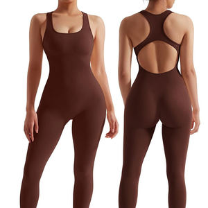 Mono Deportivo para Yoga y Ejercicio, Mono de Yoga con Efecto Scrunch, Ropa de Yoga para Mujer - Product Image 1