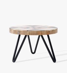 Soporte redondo clásico para postre y Pizza, utensilios de cocina de hierro de madera, soporte elegante para servir Pizza, utensilios de cocina asequibles, herramienta elegante para servir - Product Image 1