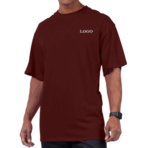 T-shirt pour homme à coupe ample et oversize, best-seller, personnalisable avec logo de marque, imprimé, couleur unie, grande taille, respirant, écologique - Product Image 5