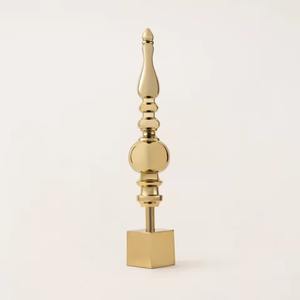 Ornement de finial doré pour le Ramadan, décoration de table islamique élégante pour la célébration de l'Aïd, centre de table doré de luxe, décoration spirituelle pour la maison - Product Image 1