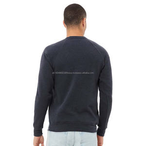 Bella Toile Personnalisé Unisexe Mélange Éponge Polaire Raglan Ras Du Cou Bas GSM Sweat - Product Image 3