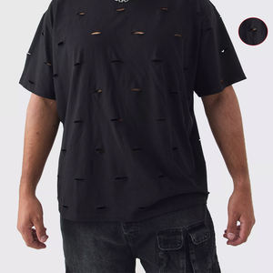 เสื้อยืดผู้ชายเสื้อลำลองคอกลมแขนสั้นสำหรับฤดูร้อน - Product Image 5