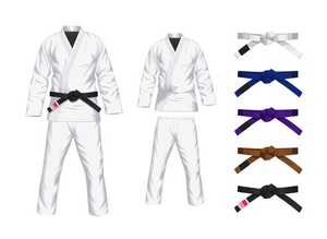 Kimono BJJ Jiu Jitsu non blanchi, uniforme de BJJ brésilien, kimono pour enfants, pré-rétréci, léger, kimono de Jiu-jitsu brésilien pour enfants - Product Image 5