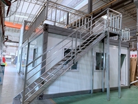 2 étages 20 pieds conteneur détachable maison salon dortoir étudiant maison conteneur