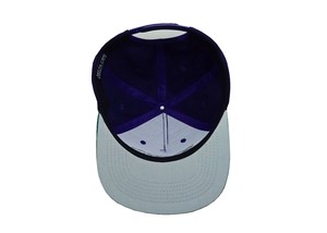 Casquette personnalisée violette et verte avec logo brodé en 3D Streetwear casquette réglable pour promotion casquette structurée OEM du Vietnam - Product Image 6