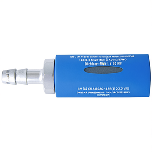 ข้อต่อความปลอดภัย DN 7.4 พร้อมหัวฉีดเหล็กชุบสังกะสี สายยาง NBR สีขาว LW 10 EWO อุปกรณ์เสริมเครื่องมือลม ข้อต่อเร็ว 1/4 นิ้ว - Product Image 3