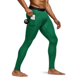 กางเกงรัดกล้ามเนื้อสำหรับผู้ชายกางเกงรัดกล้ามเนื้อกางเกงออกกำลังกายวิ่งฟิตเนสยิมฟิตเนส - Product Image 3